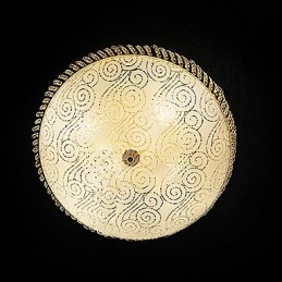 Luksusowa lampa sufitowa z 4 światłami w kolorze złotym