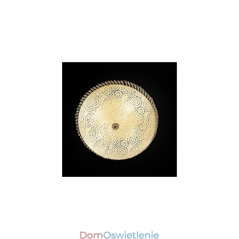 Luksusowa lampa sufitowa z 4 światłami w kolorze złotym