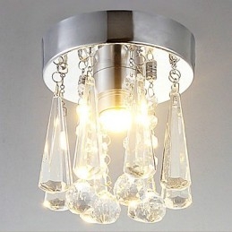 1 lampa półpłaska w krysztale