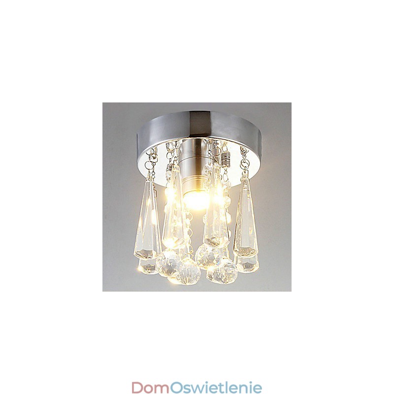 1 lampa półpłaska w krysztale