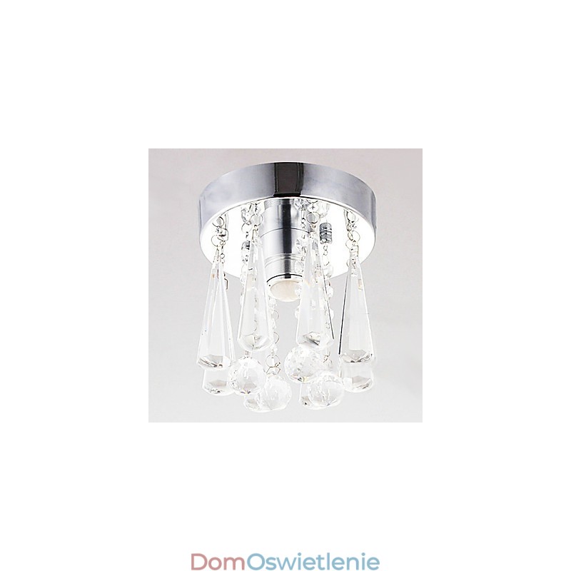 1 lampa półpłaska w krysztale