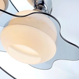 Nowoczesna lampa sufitowa, montaż na płasko, 5 świateł, współczesny metal