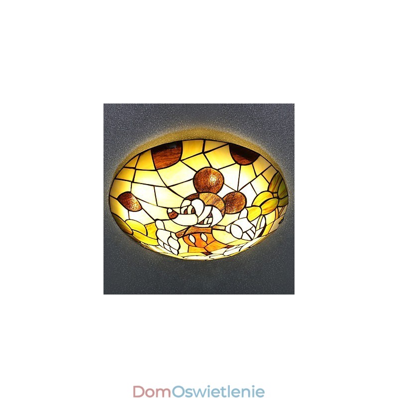 Śródziemnomorska kopuła świetlna Sweet Children Mickey Mouse kopuła świetlna 40 cm średnicy