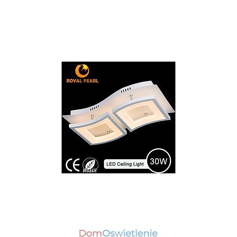 Nowoczesny żyrandol kwadratowy