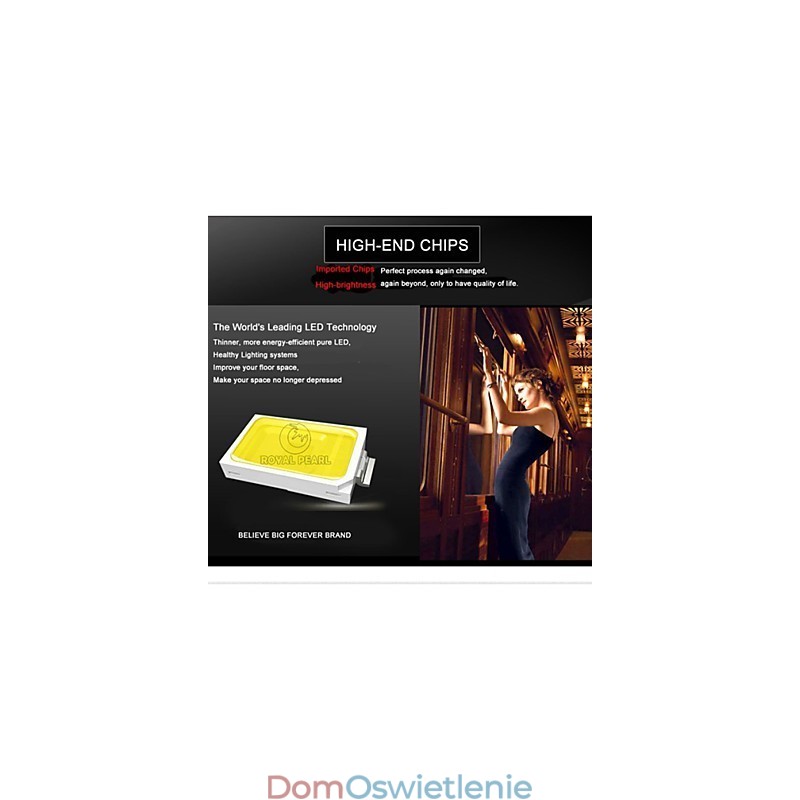 Nowoczesny żyrandol kwadratowy