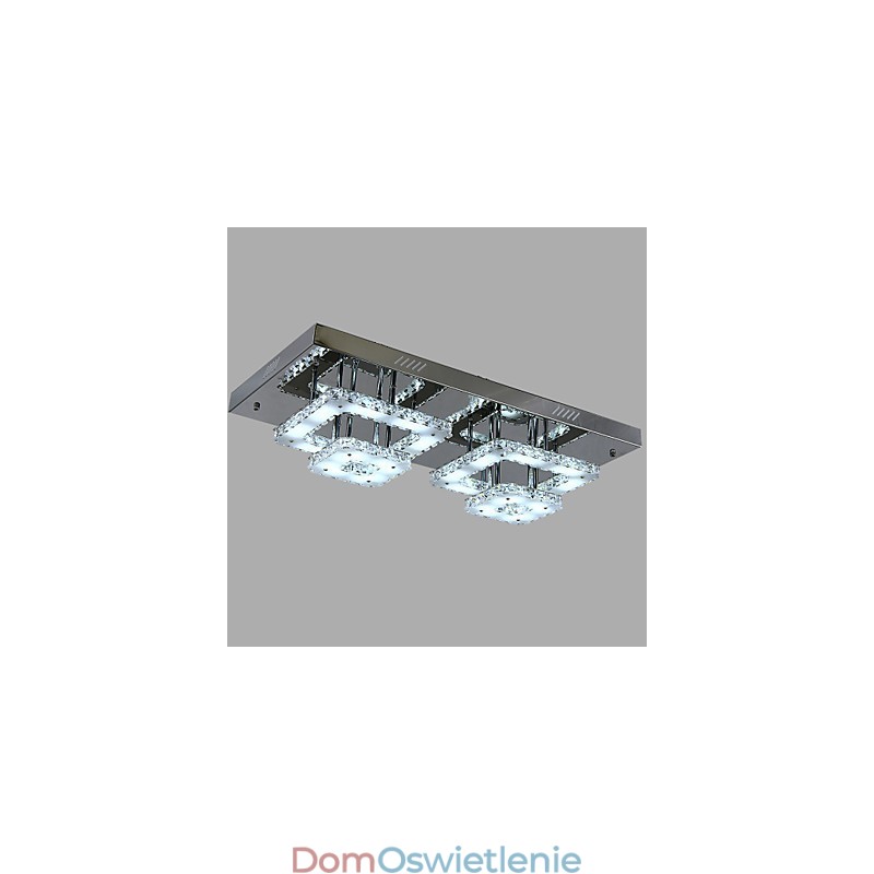 Nowoczesny współczesny kryształowy chromowany metalowy uchwyt ścienny