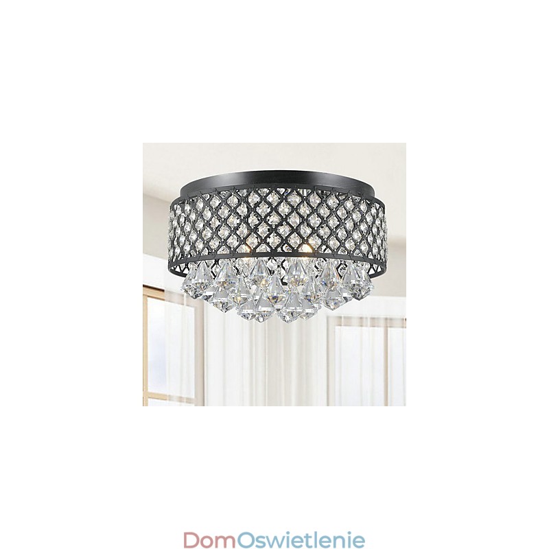 Tradycyjny klasyczny kryształowy obraz metalowy montaż podtynkowy