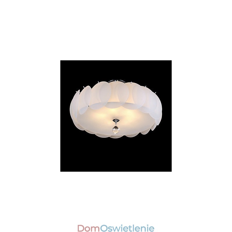 5-punktowy szklany żyrandol nowoczesna lampa wisząca rodzina