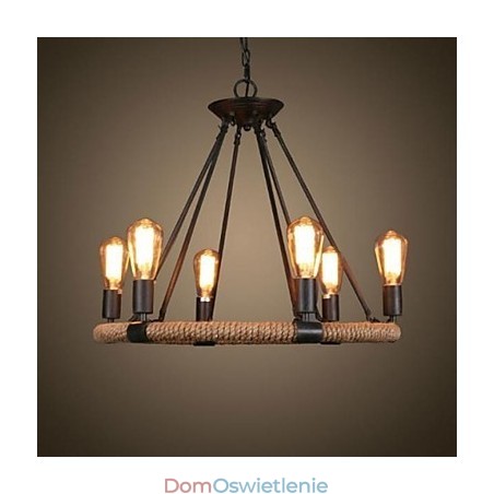Tradycyjny Klasyczny Rustykalny Domek Retro Wiejski Vintage Malowanie Metalowa Lampa Wisząca Tradycyjny Klasyczny Rustykalny Domek Retro Wiejski Vintage Malowanie Metalowa Lampa Wisząca