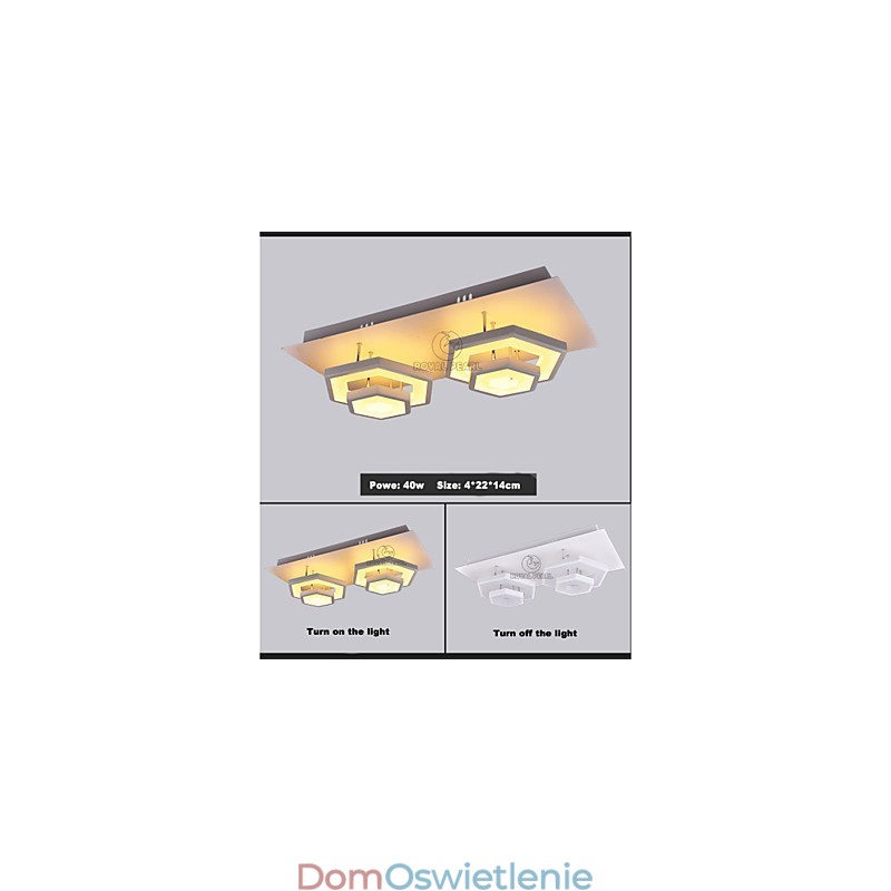 Modna liniowa lampa wisząca