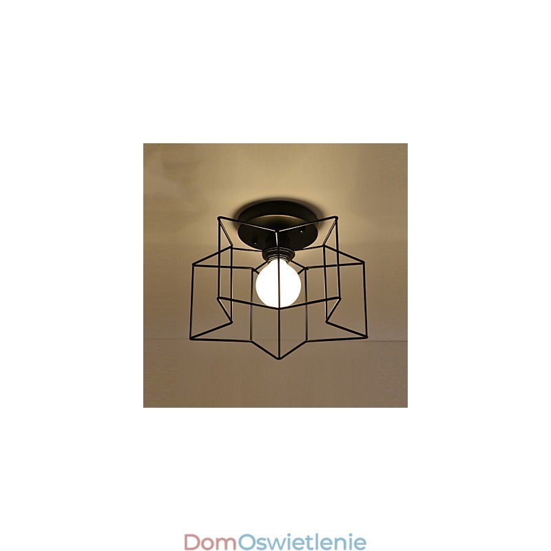 Krótkie pięcioramienne oświetlenie gwiazdy spersonalizowane nowoczesne oświetlenie sufitowe lampy do domów dla dzieci