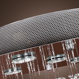 Żyrandol kryształowy z 5 światłami (K9 Crystal)