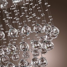 Żyrandol kryształowy z 5 światłami (K9 Crystal)