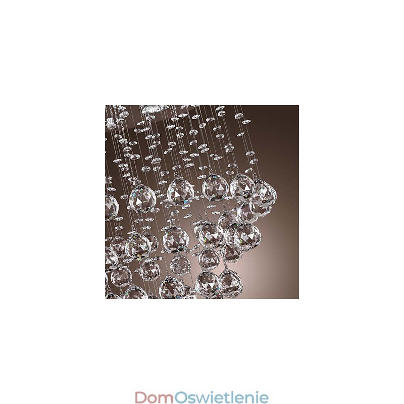 Żyrandol kryształowy z 5 światłami (K9 Crystal)