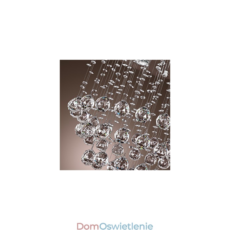 Żyrandol kryształowy z 5 światłami (K9 Crystal)