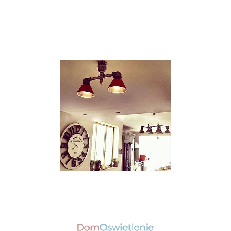 Metalowe reflektory w stylu vintage country