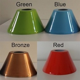 Metalowe reflektory w stylu vintage country
