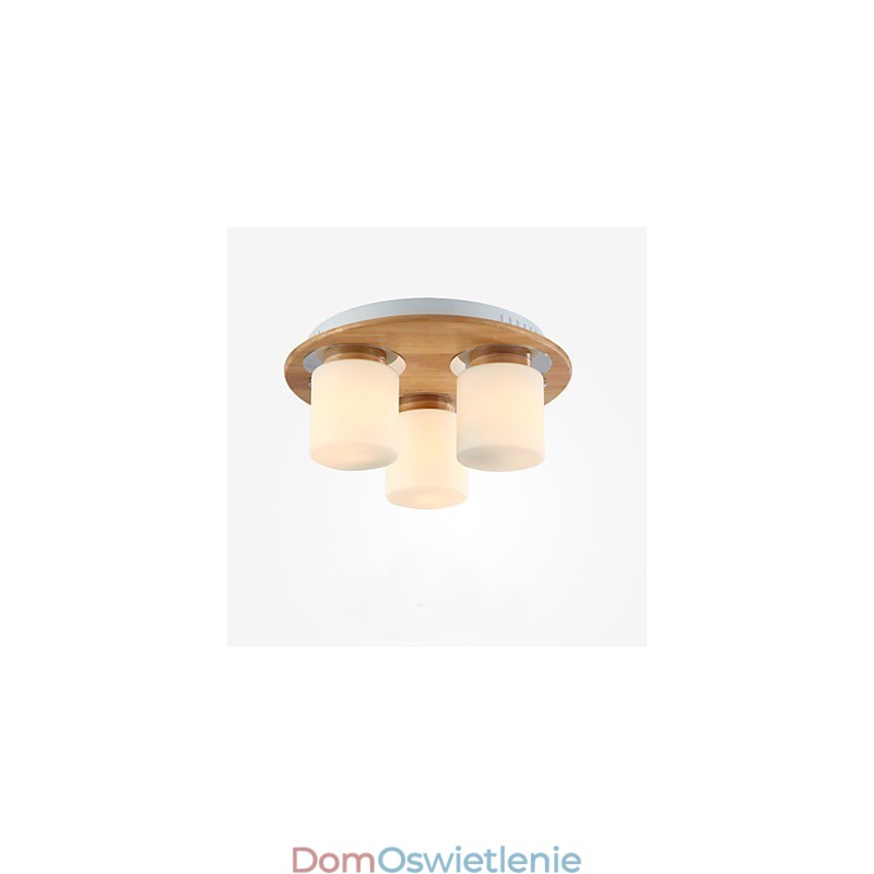 Wysoka jasność Oryginalne drewniane nowoczesne lampy sufitowe w stylu wiejskim