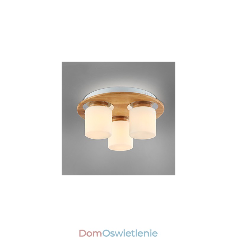 Wysoka jasność Oryginalne drewniane nowoczesne lampy sufitowe w stylu wiejskim