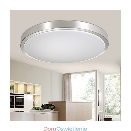 Oświetlenie montowane na płasko, lampa siedząca, okrągła, prosta, nowoczesna, średnica 50 cm Oświetlenie montowane na płasko, lampa siedząca, okrągła, prosta, nowoczesna, średnica 50 cm