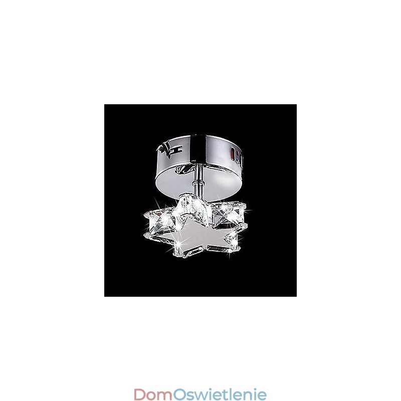 Nowoczesny współczesny kryształowy metalowy uchwyt ścienny