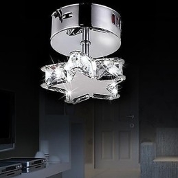 Nowoczesny współczesny kryształowy metalowy uchwyt ścienny
