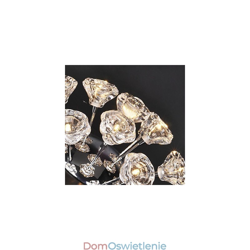 Nowoczesny współczesny rustykalny domek chromowany metalowy montaż na płasko