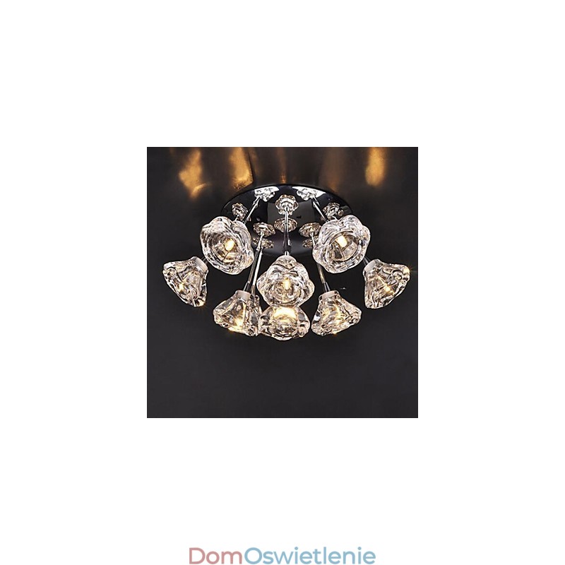 Nowoczesny współczesny rustykalny domek chromowany metalowy montaż na płasko