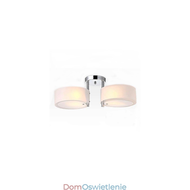 Nowoczesny, współczesny sufitowy, 2 światła, metalowy