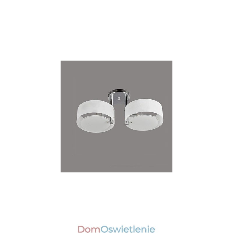 Nowoczesny, współczesny sufitowy, 2 światła, metalowy