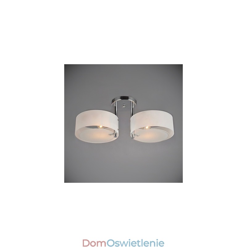 Nowoczesny, współczesny sufitowy, 2 światła, metalowy