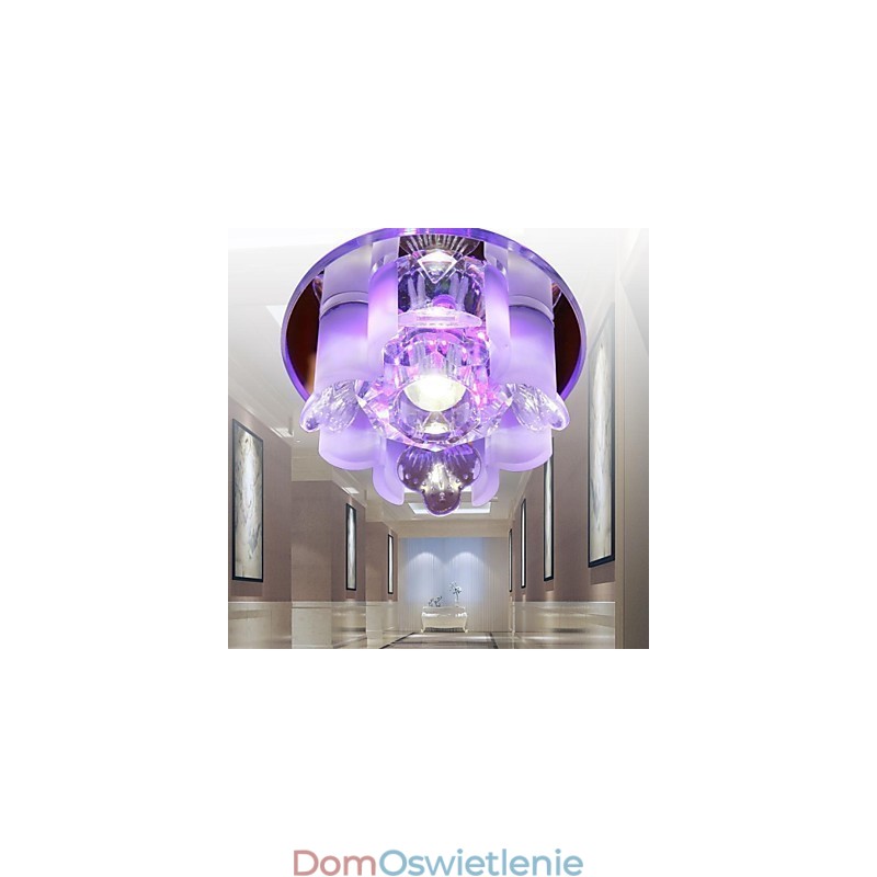 Nowoczesny współczesny kryształowy metalowy uchwyt ścienny