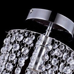 Montaż na płasko Kryształ Nowoczesny Współczesny Na zewnątrz Metal