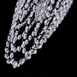 Montaż na płasko Kryształ Nowoczesny Współczesny Na zewnątrz Metal