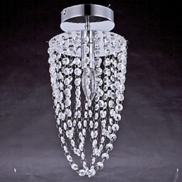 Montaż na płasko Kryształ Nowoczesny Współczesny Na zewnątrz Metal