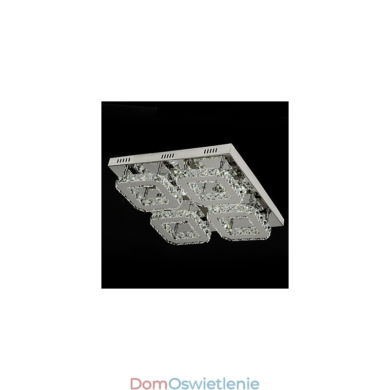 Nowoczesny współczesny kryształowy chromowany metalowy uchwyt ścienny