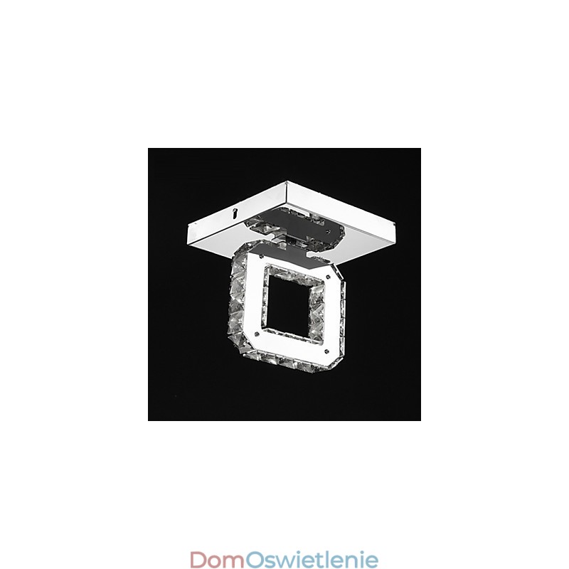 Nowoczesny współczesny kryształowy metalowy uchwyt ścienny