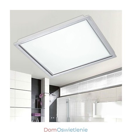 Zintegrowany Panel Światła Sufitowego Lampa Biała Obramowanie Zintegrowany Panel Światła Sufitowego Lampa Biała Obramowanie