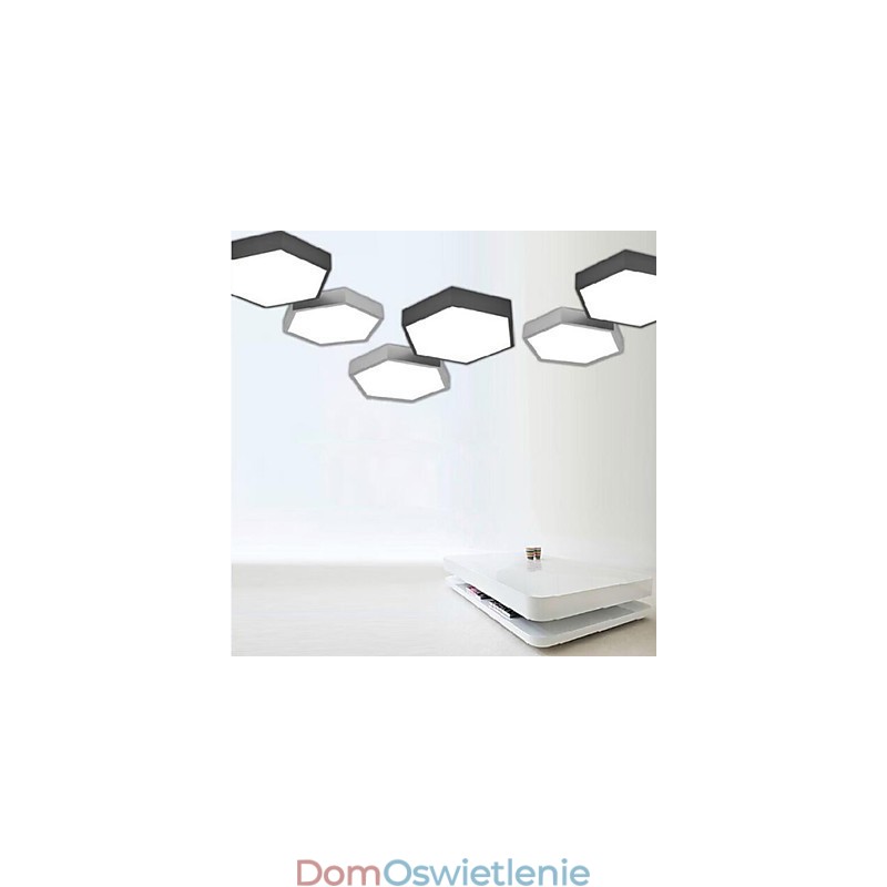 Absorbuj światło kopuły sześciokątne światła geometryczne lampy