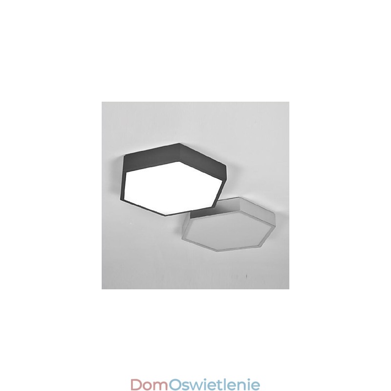 Absorbuj światło kopuły sześciokątne światła geometryczne lampy