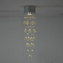 Luksusowa lampa kryształowa