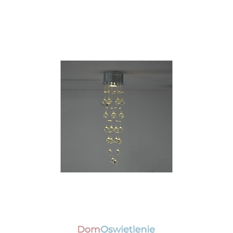 Luksusowa lampa kryształowa