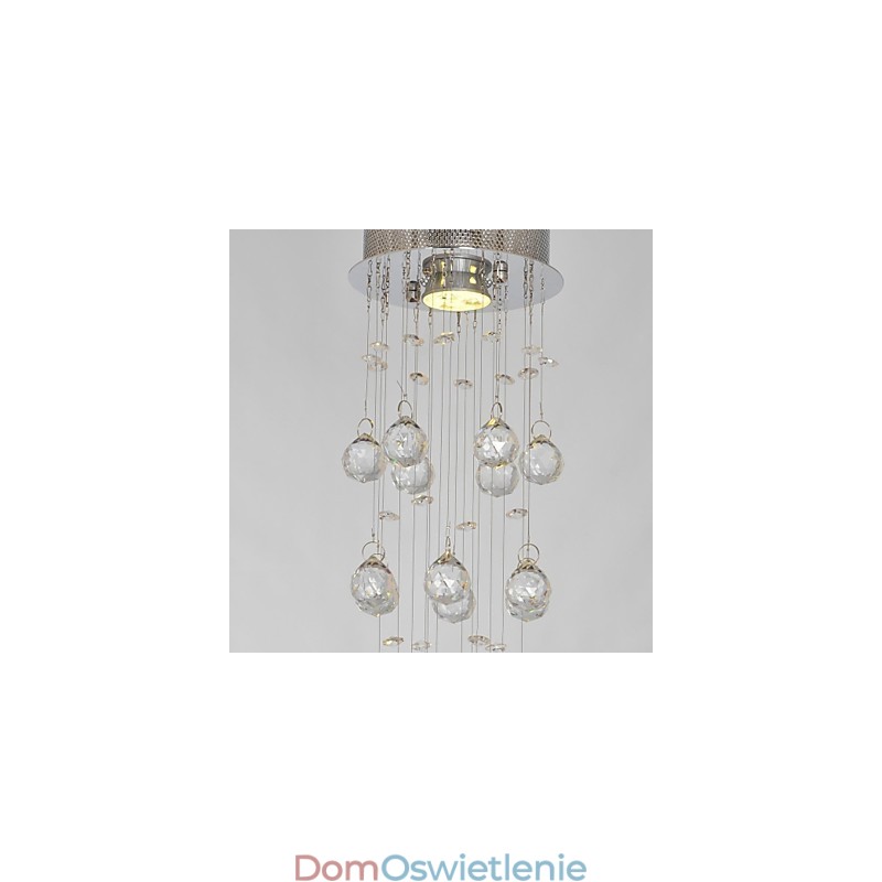 Luksusowa lampa kryształowa