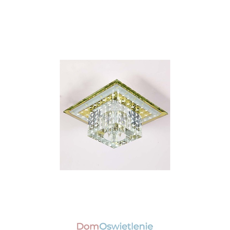 Kryształowa lampa sufitowa SMD 3W Kreatywna lampa tuba świetlna Kolorowa kopuła świetlna