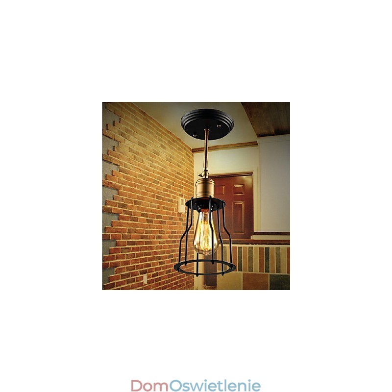 Montaż na równi Tradycyjny Klasyczny Rustykalny Domek Vintage Retro Wiejski Metal
