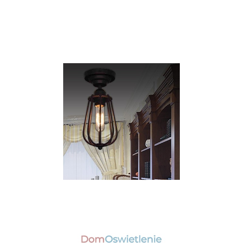 Lampy sufitowe 1 światło retro eleganckie artystyczne MS 86263