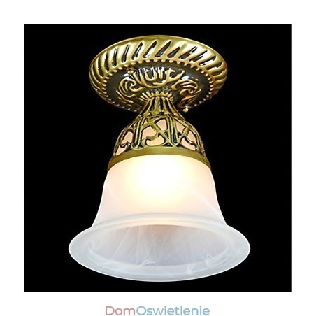 Brązowa lampa sufitowa Moire Glass European Classic Brązowa lampa sufitowa Moire Glass European Classic