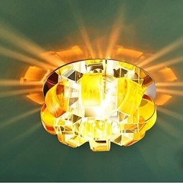 12*4,5 cm kryształowa lampa SMD CreativeTube reflektor pochłaniający światło kopuły