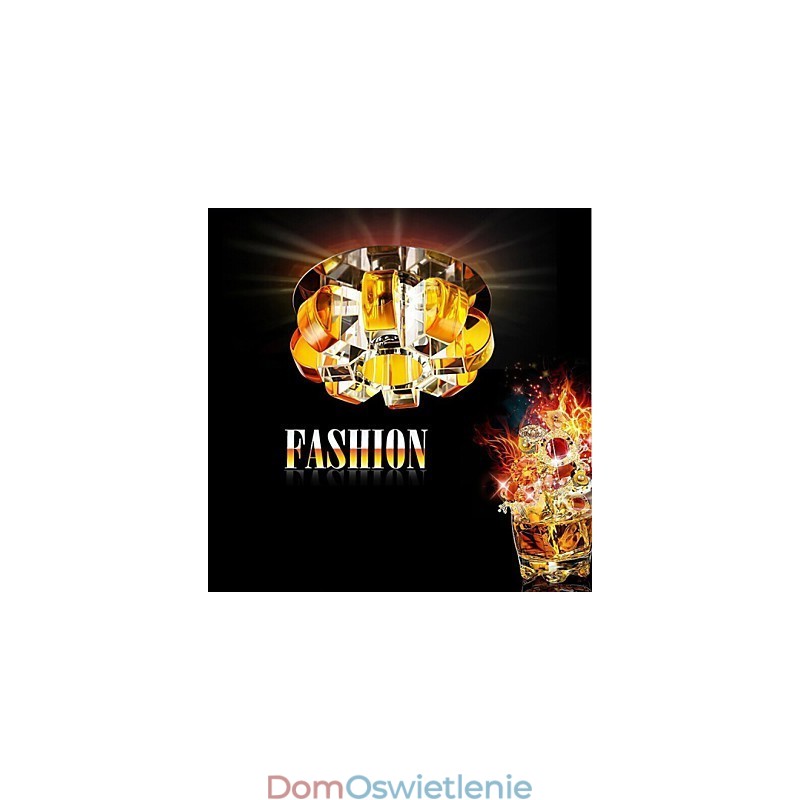 12*4,5 cm kryształowa lampa SMD CreativeTube reflektor pochłaniający światło kopuły