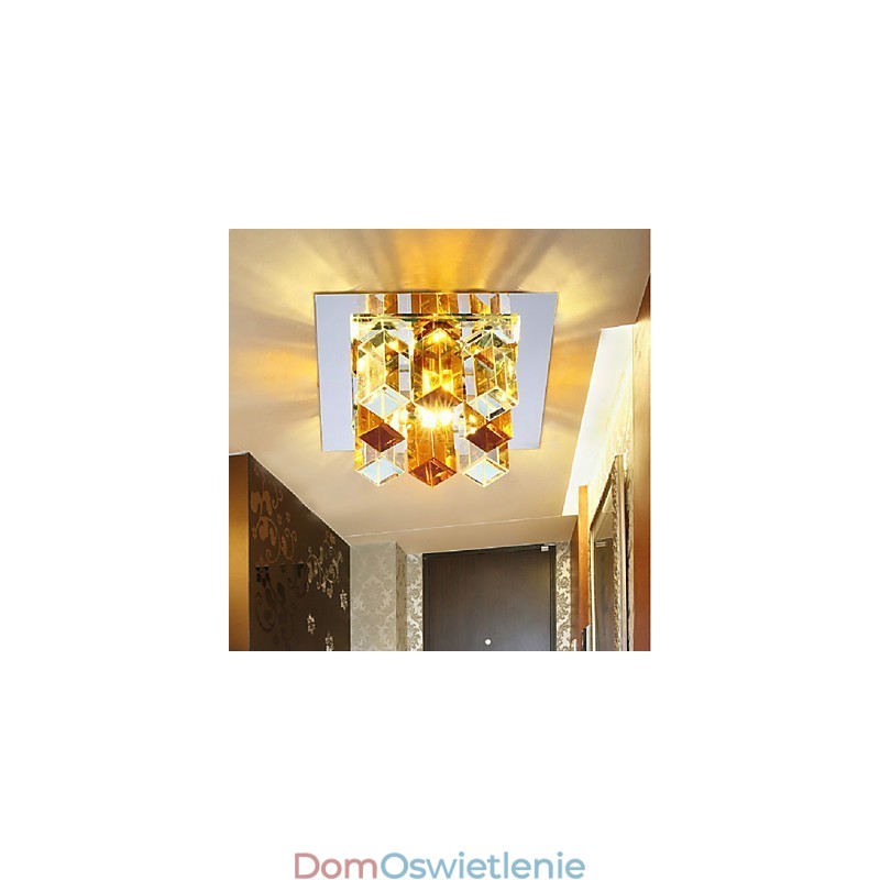 12*4,5 cm kryształowa lampa SMD CreativeTube reflektor pochłaniający światło kopuły
